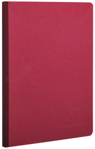 Clairefontaine Carnet broché AGE BAG, A5, uni, rouge