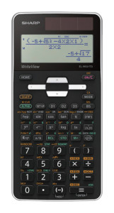 SHARP Calculatrice scientifique EL-W531 TG, couleur: noir / blanc