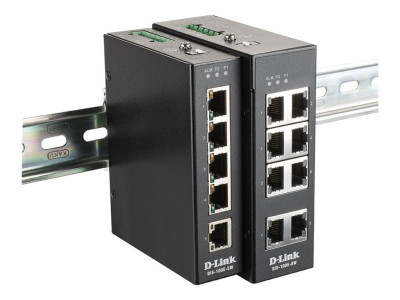 D-Link : 8 PORT UNMANAGED SWITCH W/8 X 10/100 BASET(X) PORTS