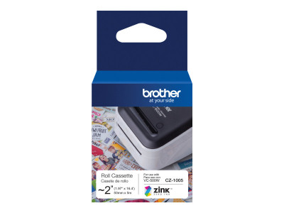 Brother : FABRIC LABELS ROLLS LENGTH 5M WIDTH 50MM F. VC-500W