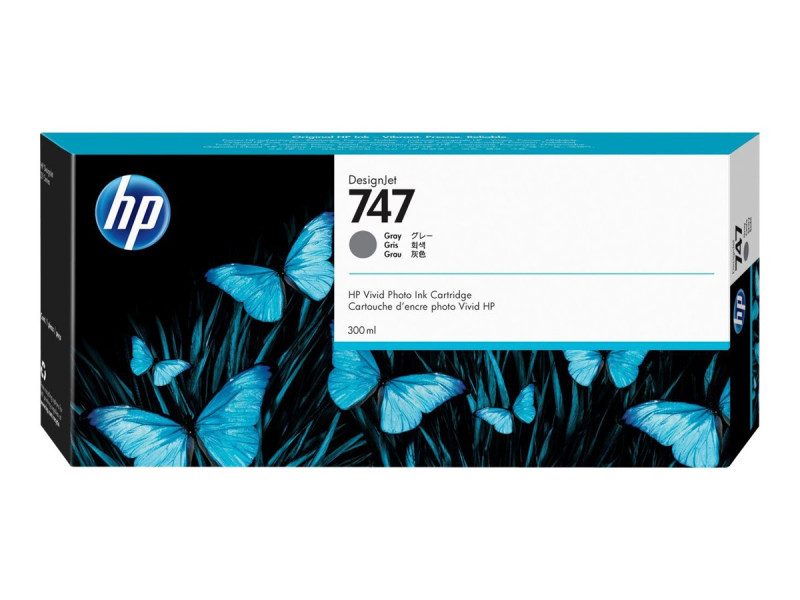 HP 747 300-ML Gris cartouche encre