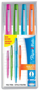 Paper:Mate Stylo feutre Flair Original FUN, pochette de 4