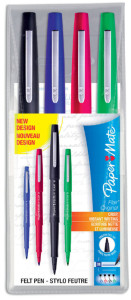 Paper:Mate Stylo feutre Flair Original FUN, pochette de 4