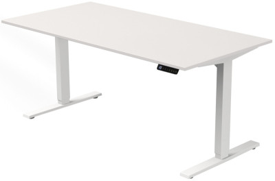 Kerkmann bureau assis-debout Déplacer 3, (B) 1 600 mm, blanc