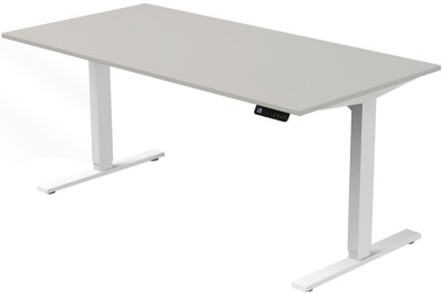 Kerkmann bureau assis-debout Déplacer 3, (B) 1 600 mm, blanc