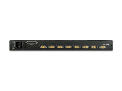 APC : 17 RACK LCD CONSOLE 8 PORT INTEGRATED ANALOG KVM SWITCH