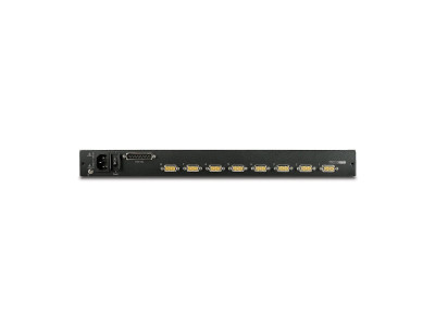 APC : 17 RACK LCD CONSOLE 8 PORT INTEGRATED ANALOG KVM SWITCH