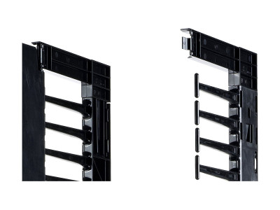 APC : VERTICAL cable MANAGER 84INH X 12INW SINGLE-SIDED