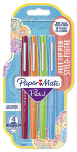 Paper:Mate Stylo feutre Flair Original STANDARD, étui de 4