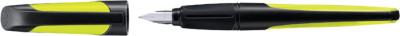 STABILO Stylo plume EASYbuddy M, droitiers, noir/bleu