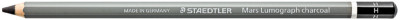 STAEDTLER Kohlestift Mars Lumograph charcoal, Härtegrad: H