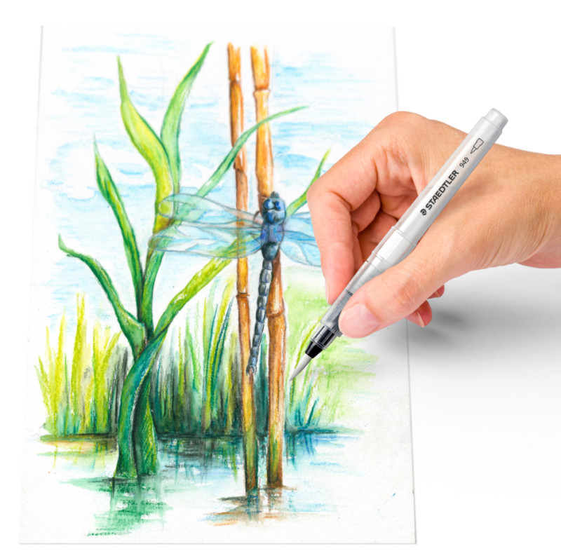 STAEDTLER Pinceau réservoir d'eau Design Journey, S, blister