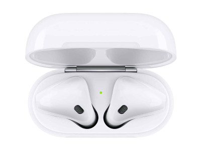 Apple : AIRPODS avec CHARGING CASE