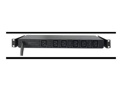 APC : RACK PDU BASIC 1U 14.4KW 208V (6) C1