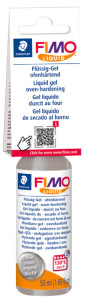 FIMO Gel liquide décoratif, or, durcit au four, 50 ml