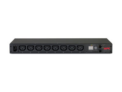 APC : RACK PDU METERED 1U 12A/208V 10A/230V (8) C13S