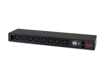 APC : RACK PDU METERED 1U 12A/208V 10A/230V (8) C13S