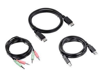 TrendNet : 6 FT.DISPLAYPORT USB et AUDIO KVM cable kit