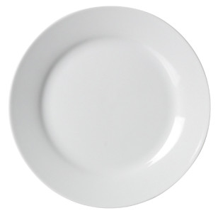 Enclencher par assiette creuse R & B « Bianco » porcelaine