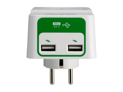 APC : APC ESSENT. SURGEARREST 1 OUTLE 230V 2 PORT USB CHARGER FRANCE