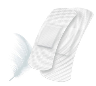 bandes de plâtre Lifemed « sensible », blanc, 10