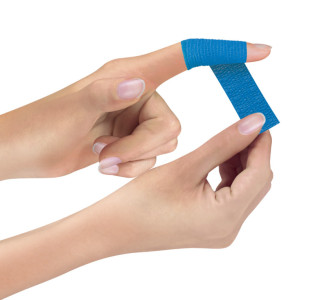 bandage Lifemed, auto-adhésifs, des couleurs assorties