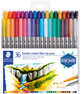 STAEDTLER à double Fasermaler design Journey, 120s cas