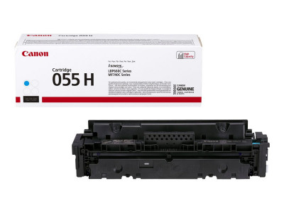 Canon toner 055 H C cartouche 055C Grande capacité pour i-Sensys série MF740 et LBP660