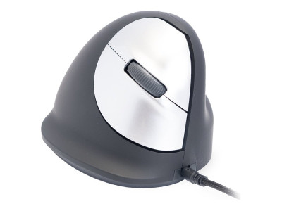 R-Go Tools HE Mouse, Souris ergonomique droitier filaire Moyen