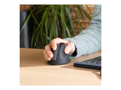 R-Go Tools R-Go HE Mouse, Souris ergonomique droitier sans fil Moyen