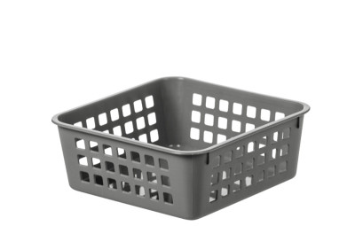 SmartStore Boîte de rangement BASKET RECYCLED 20 13 L, gris