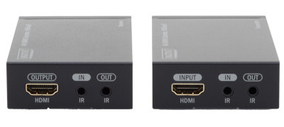 DIGITUS Kit de rallonge 4K HDMI, Local & Remote, 40 m