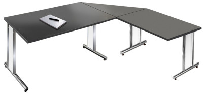 Kerkmann bureau ARTLINE, (B) 1,200 mm, anthracite