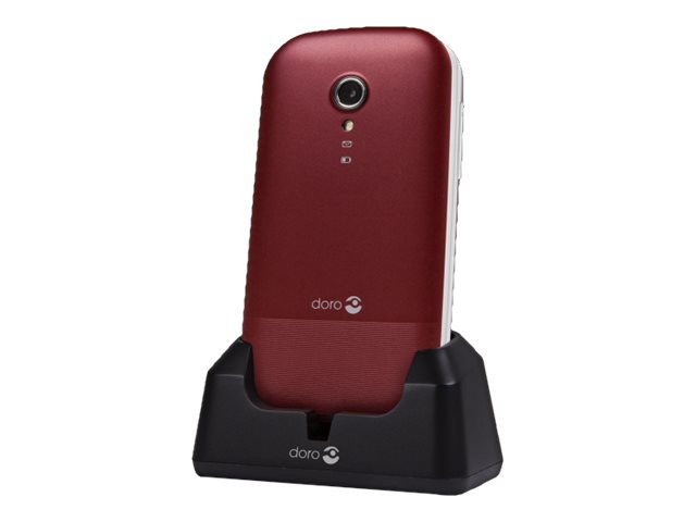 Téléphone portable 2404 - Rouge/Blanc DORO