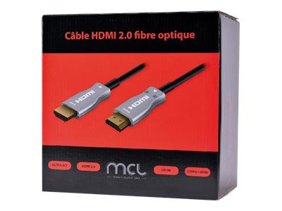 Câble HDMI fibre optique actif de 30m - Câbles HDMI® et adaptateurs HDMI