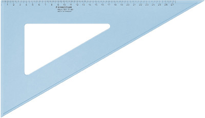 STAEDTLER triangle dessin Mars, 45 degrés, hypoténuse: 200 mm