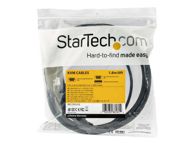 Startech : 15 FT. (4.6 M) USB KVM cable - RACKMOUNT CONSOLE cable