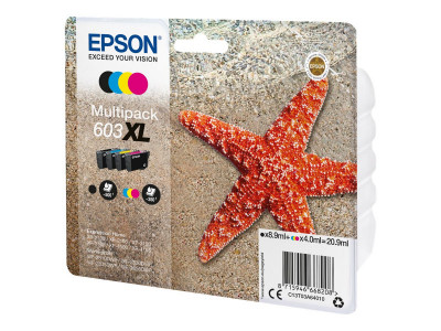 Epson : Multipack 4 couleurs 603XL INK