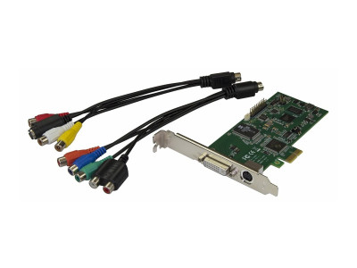 Startech Carte d'acquisition vidéo HD PCIe - Carte capture vidéo HDMI, DVI, VGA ou composante 1080p 60 FPS