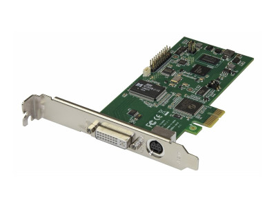 Startech Carte d'acquisition vidéo HD PCIe - Carte capture vidéo HDMI, DVI, VGA ou composante 1080p 60 FPS