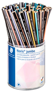 STAEDTLER Crayon Noris jumbo pastel, dureté: HB,pot de 48