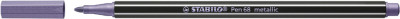 Stabilo Pen 68 Fasermaler métallique, violet