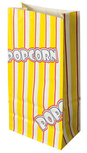 PAPSTAR Popcorn-Tüte, 205 x 105 x 60 mm