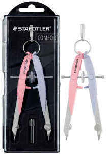 STAEDTLER Compas géométrique précision Mars Comfort pastel