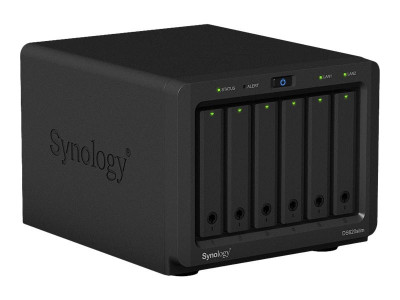 Synology : DS620SLIM 6BAY 2.5IN 2.0GHZ DC 2X GBE 2X USB 3.0 2GB DDR3L