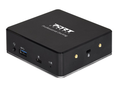 Port Technology : DOCKING STATION 2 X 2K COMBO USB-A USB-C