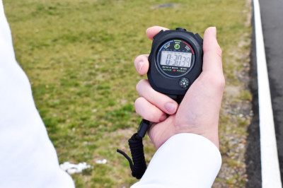 Wonday Chronomètre avec mode alarme, résistant à l'eau, noir