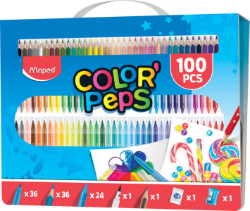 Maped Zeichenset COLOR'PEPS, 100-teilig