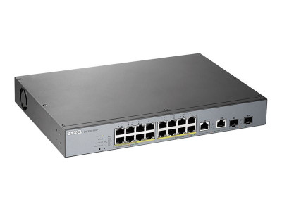 Zyxel : 18 PORT MANAGED CCTV POE SWITCH LONG RANGE 250W