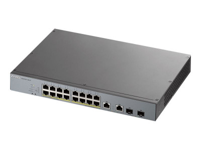 Zyxel : 18 PORT MANAGED CCTV POE SWITCH LONG RANGE 250W